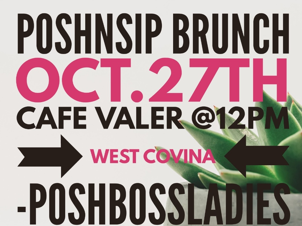 Posh N Sip Oct 27th